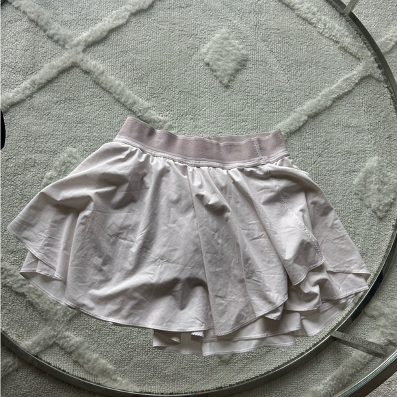 White!!! Lululemon Court Rival Skirt (Long) - Picture 1 of 3